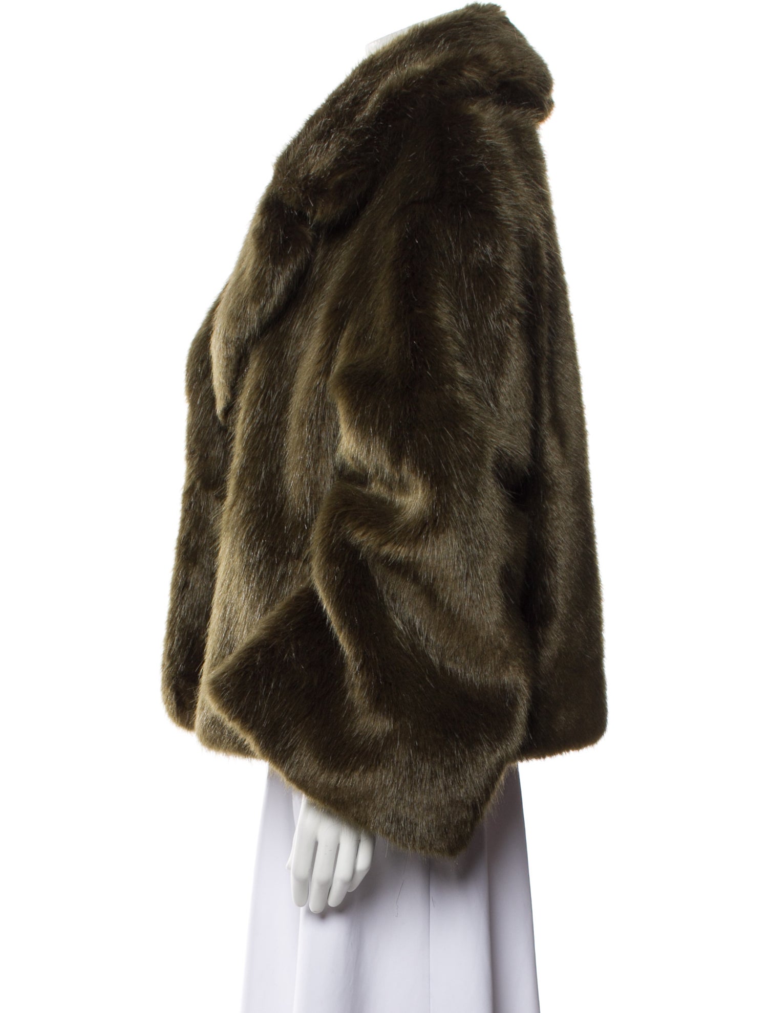 Nili Lotan Faux Fur Faux Fur Jacket