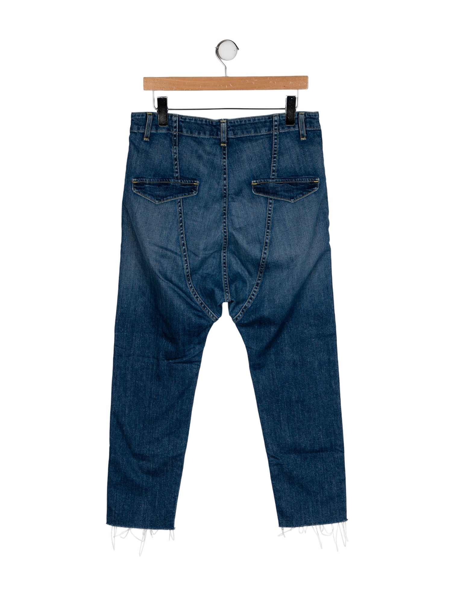 Nili Lotan High-Rise Straight Leg Jeans