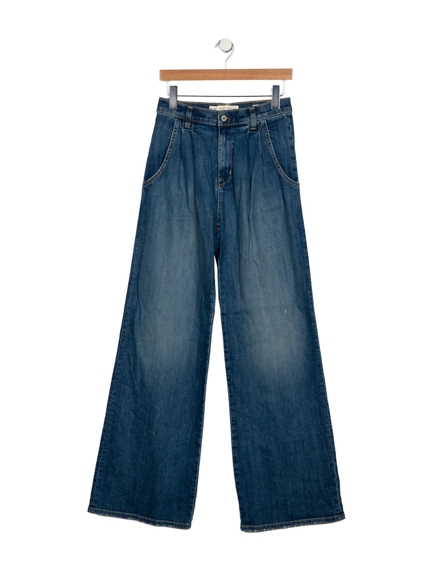 Nili Lotan High-Rise Wide Leg Jeans w/ Tags