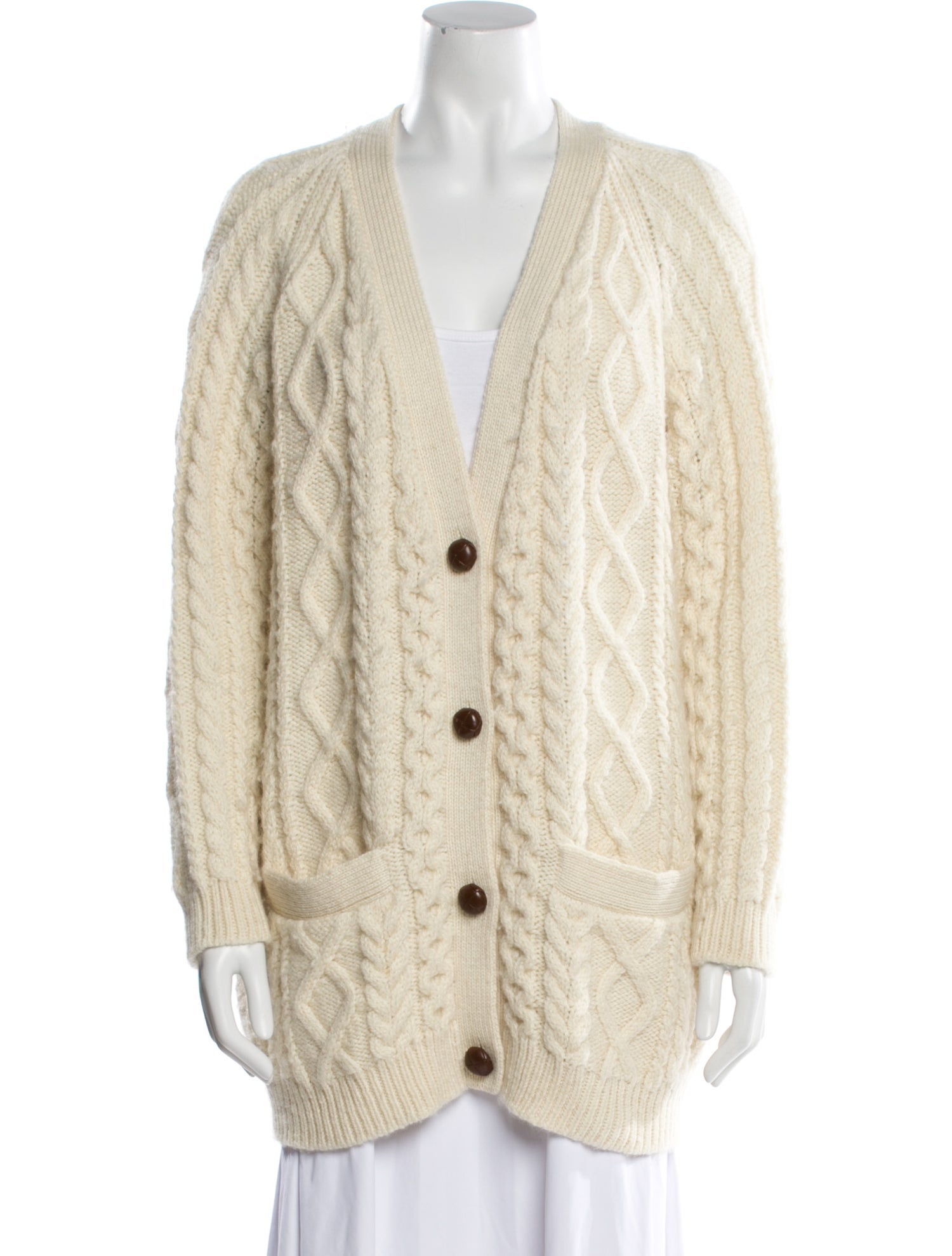 Nili Lotan Wool V-Neck Sweater