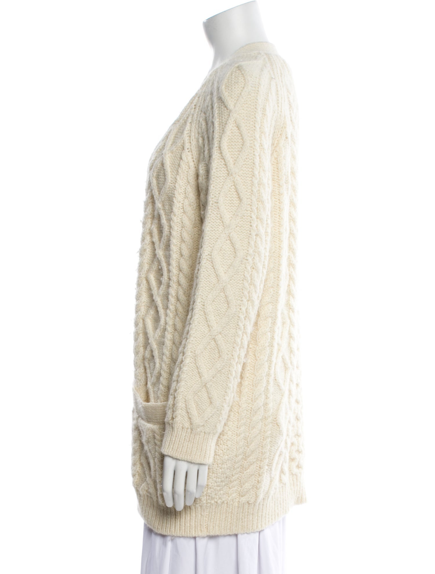 Nili Lotan Wool V-Neck Sweater