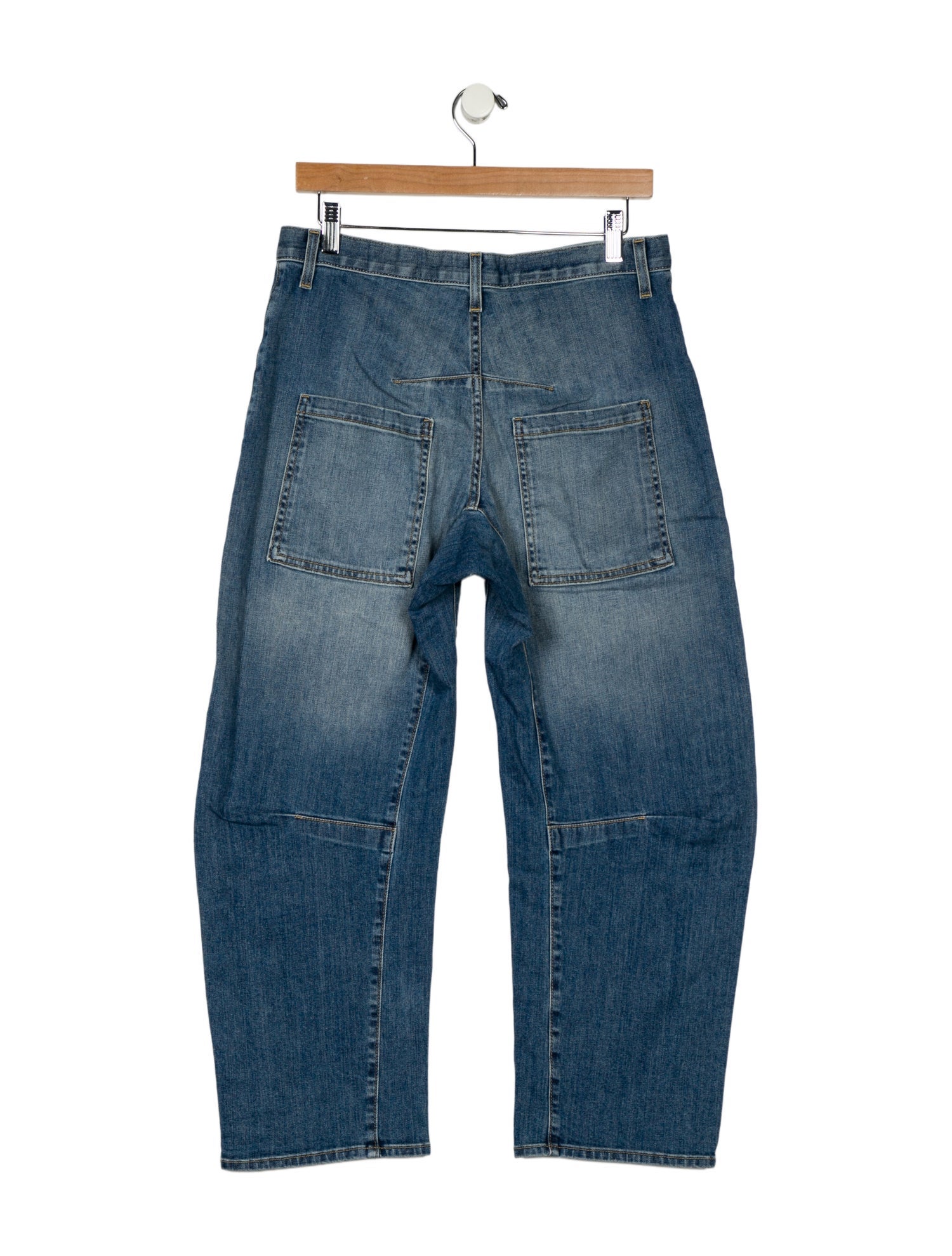 Nili Lotan High-Rise Straight Leg Jeans