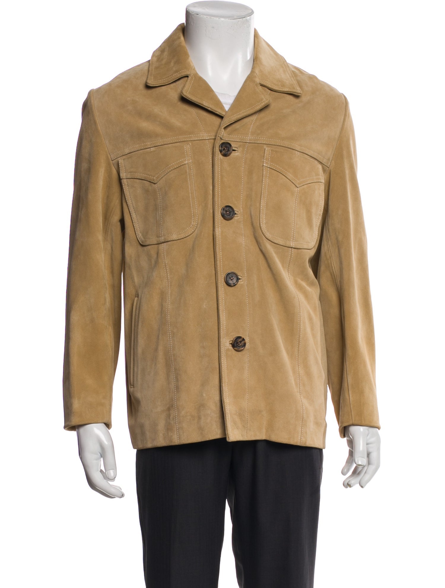 Nili Lotan Suede Utility Jacket