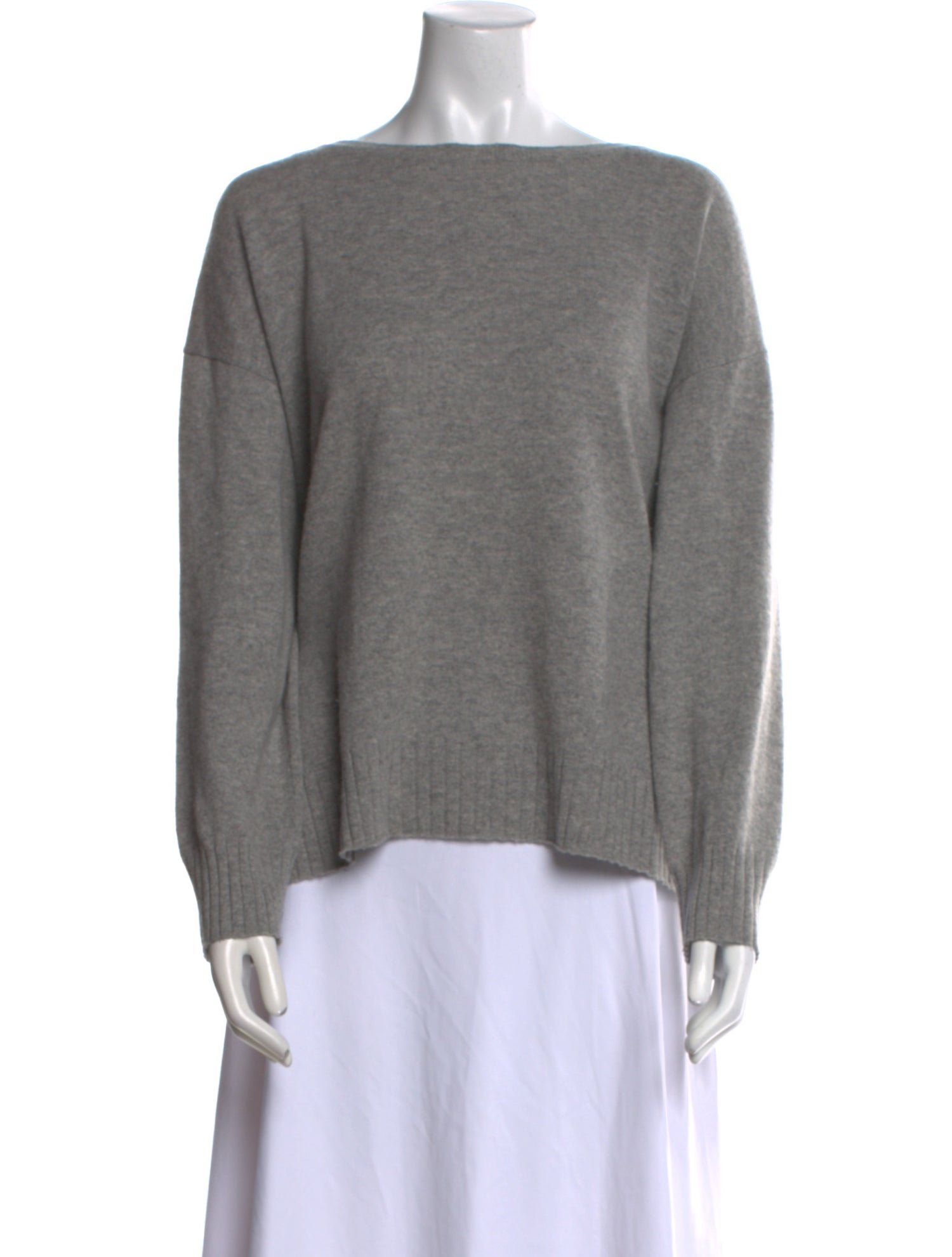 Nili Lotan Cashmere Bateau Neckline Sweater