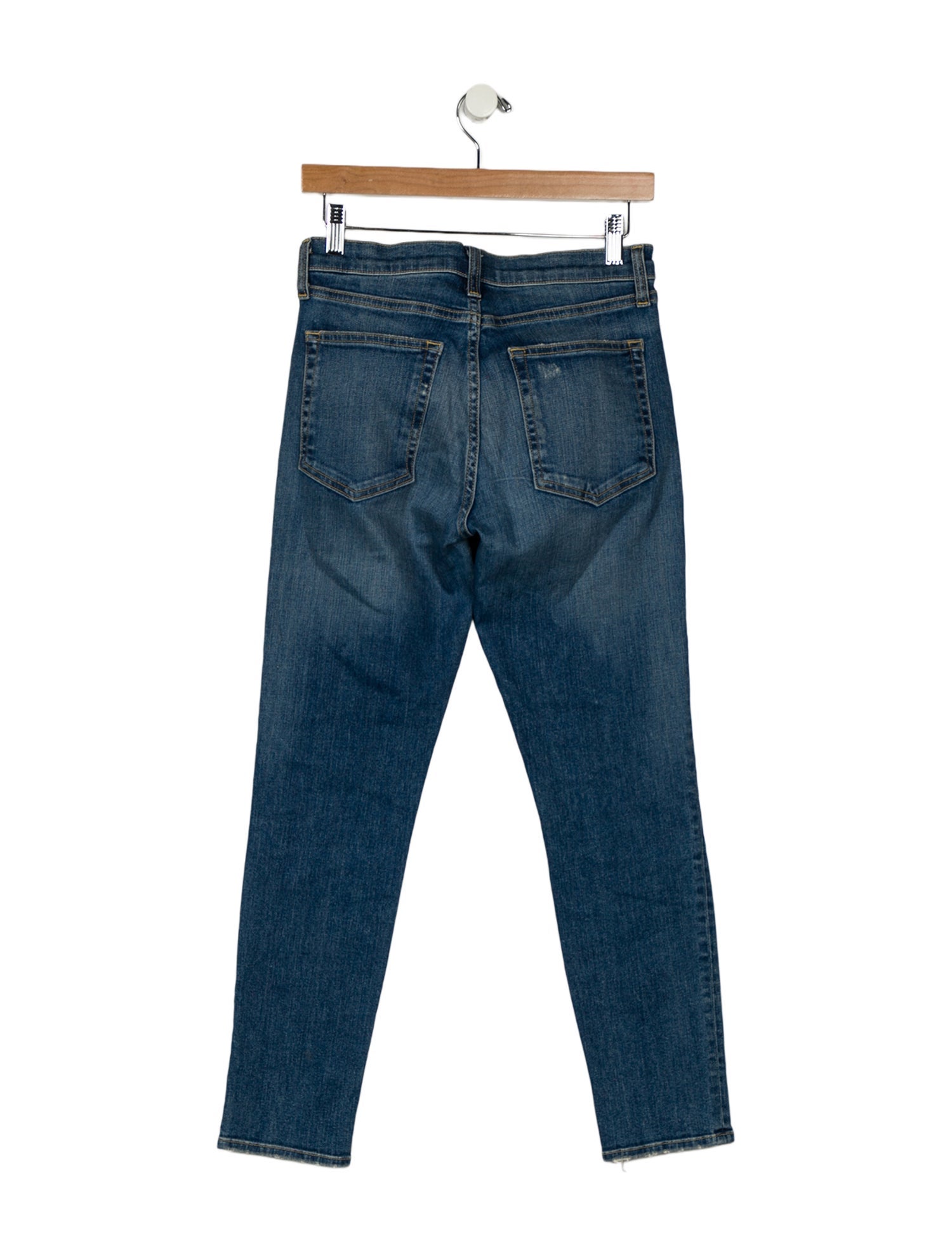 Nili Lotan Mid-Rise Skinny Leg Jeans