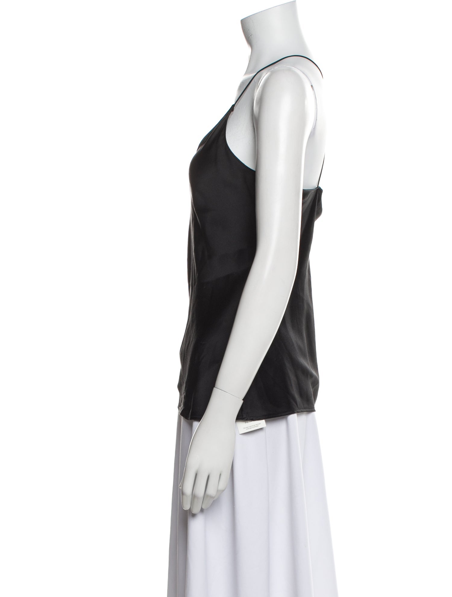 Nili Lotan Silk V-Neck Top