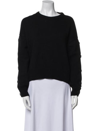 Nili Lotan Wool Crew Neck Sweater