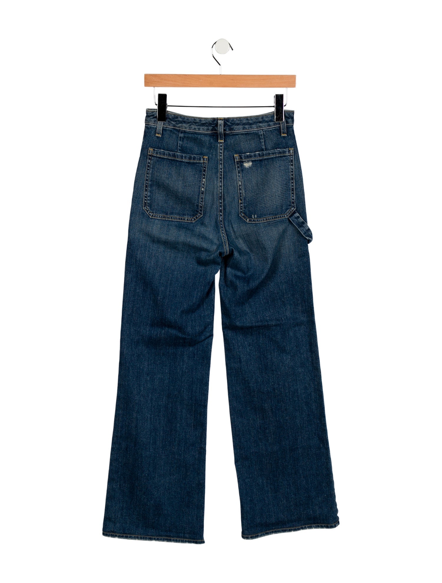 Nili Lotan High-Rise Wide Leg Jeans