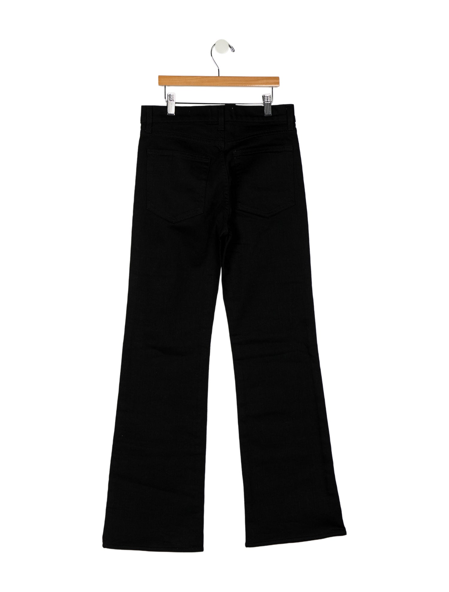 Nili Lotan Mid-Rise Wide Leg Jeans