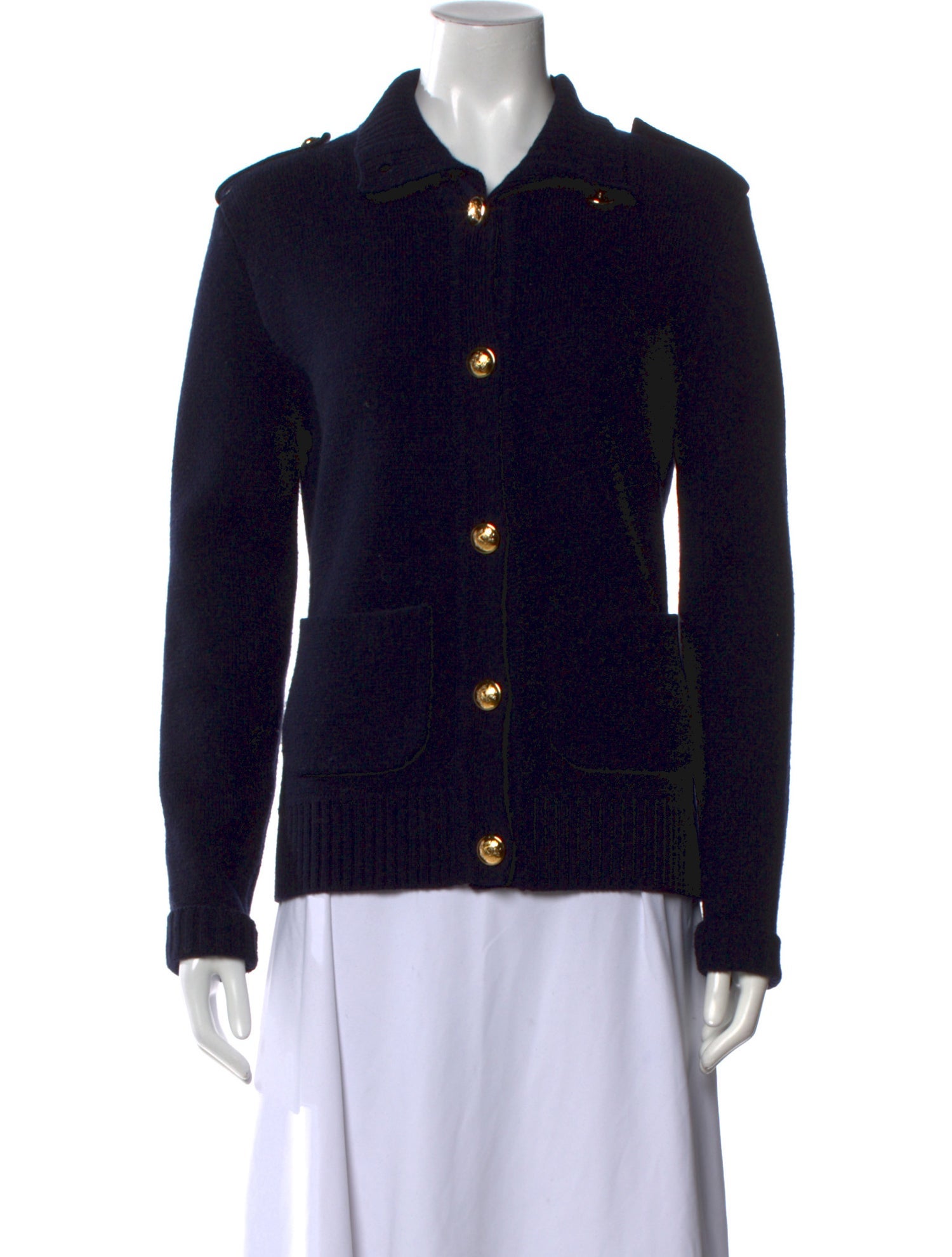 Nili Lotan Virgin Wool Crew Neck Sweater