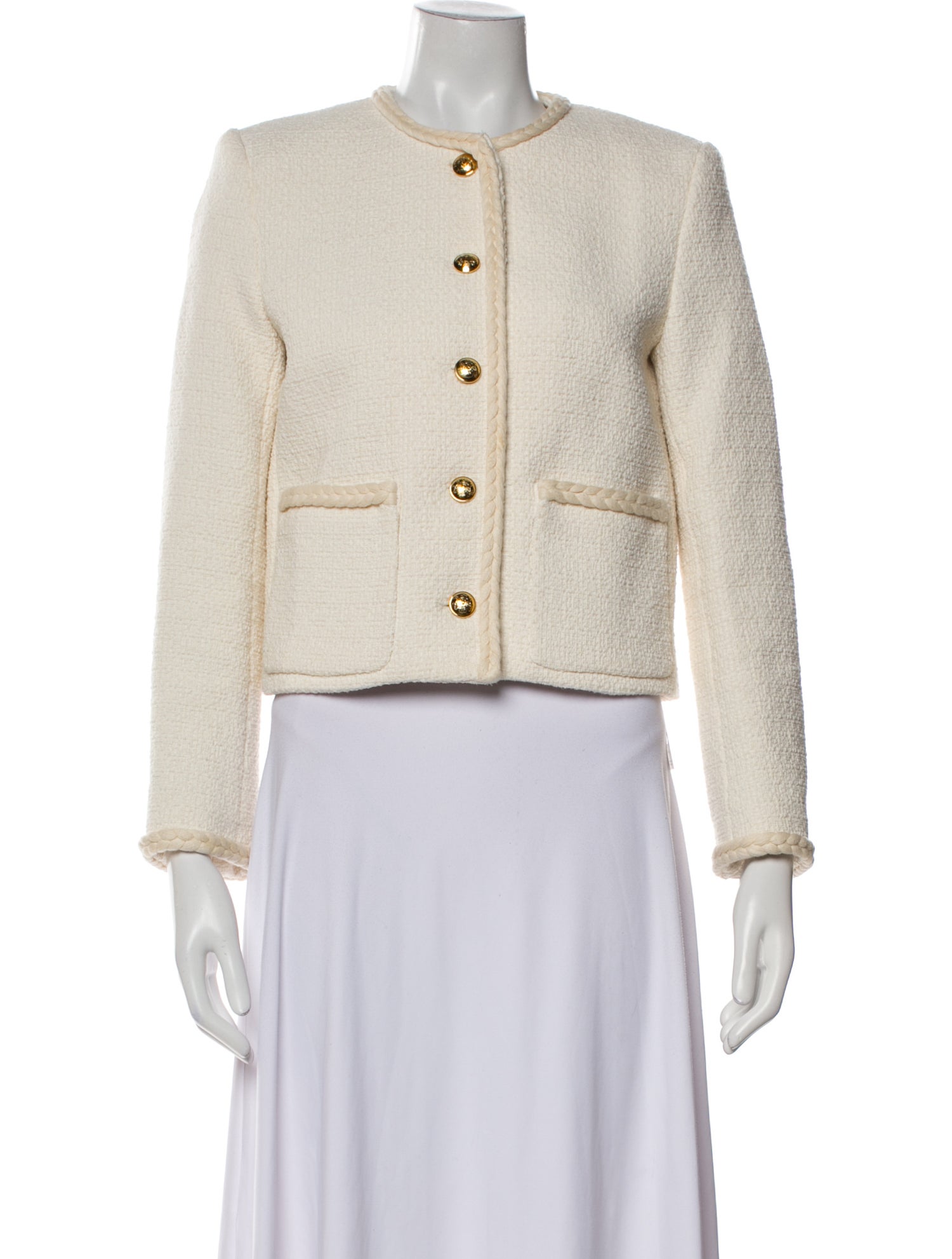 Nili Lotan Tweed Pattern Jacket