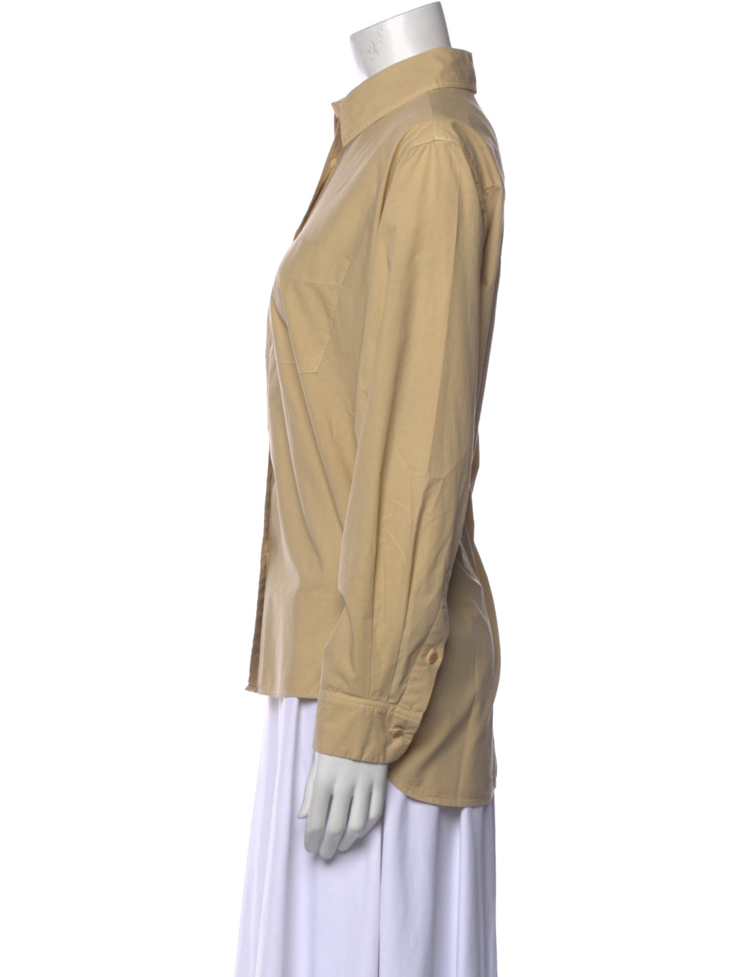 Nili Lotan Long Sleeve Button-Up Top