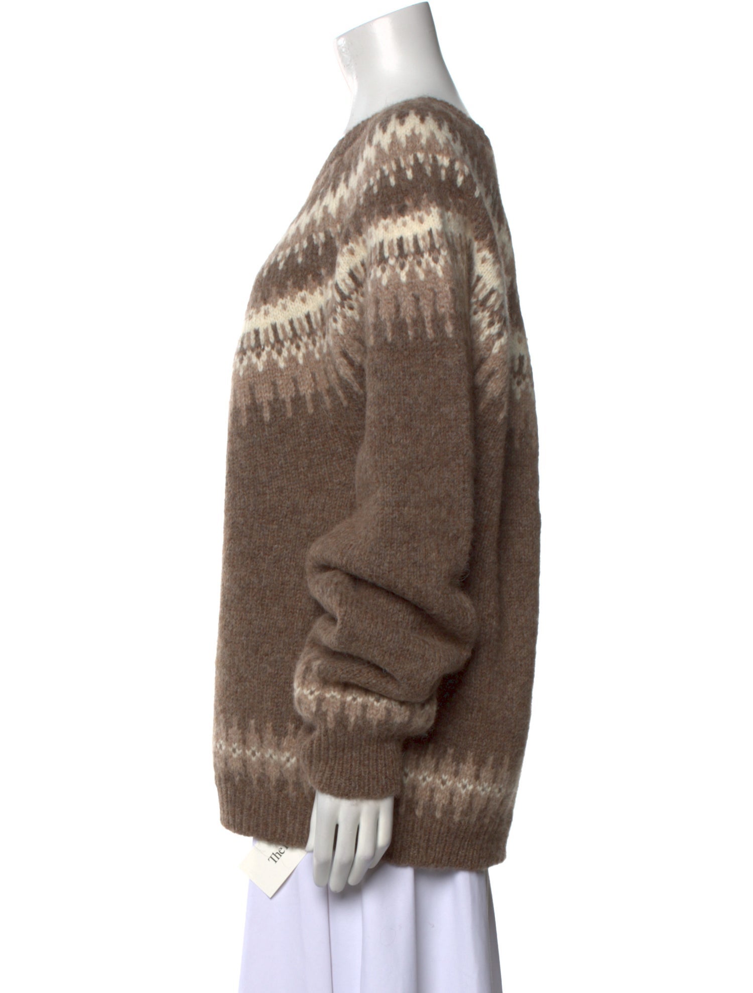 Nili Lotan Baby Alpaca Striped Sweater