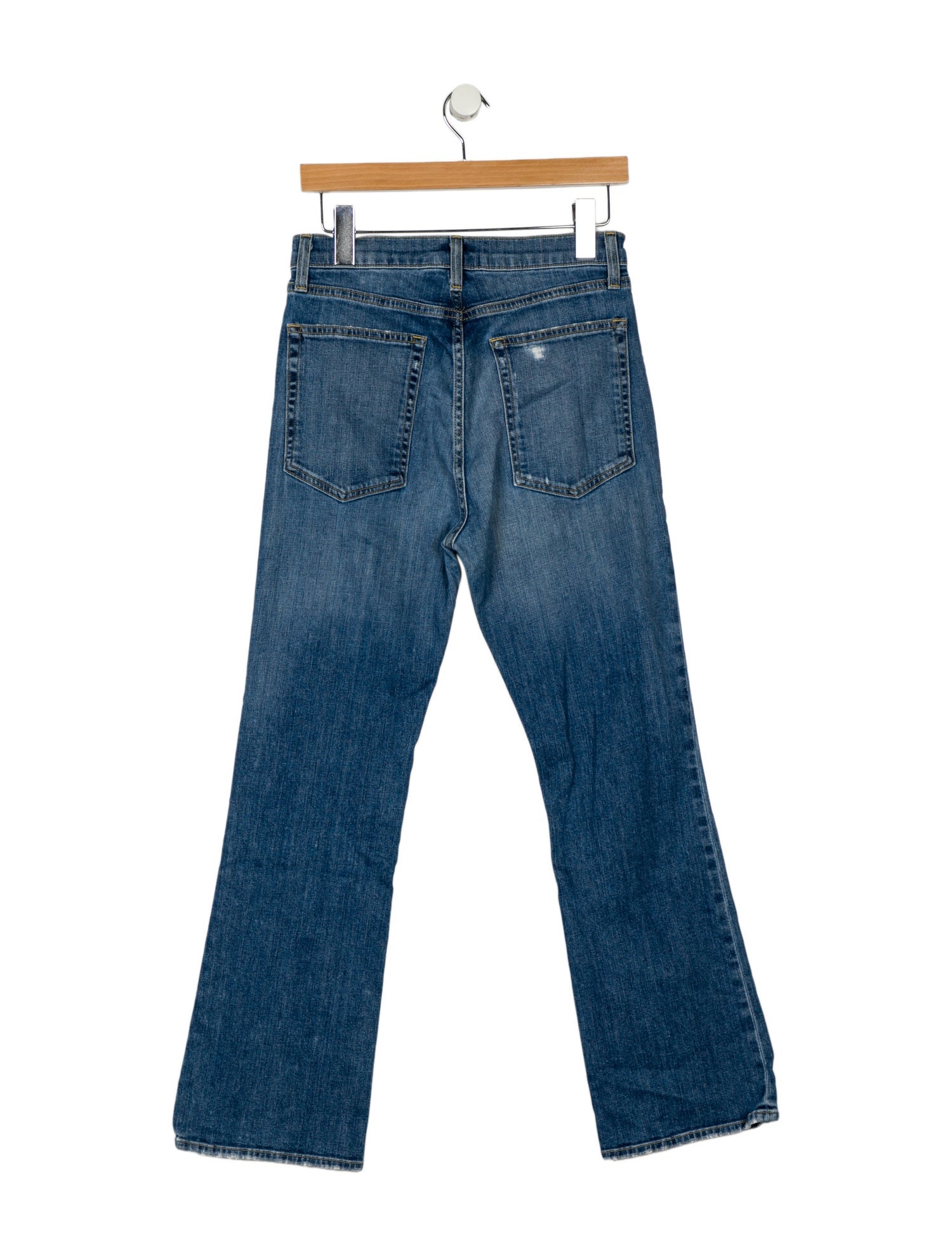 Nili Lotan High-Rise Straight Leg Jeans