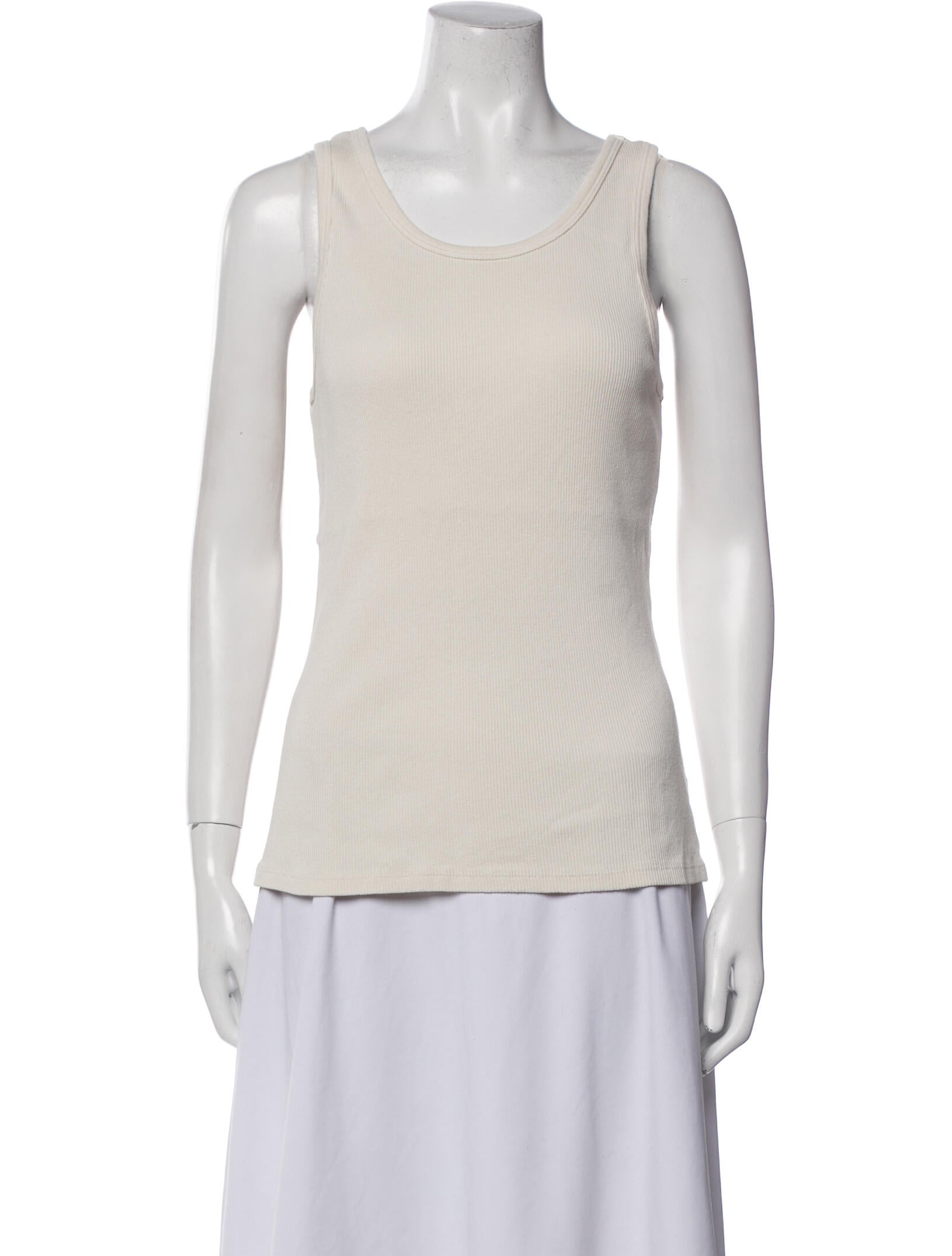 Nili Lotan Scoop Neck Sleeveless Top