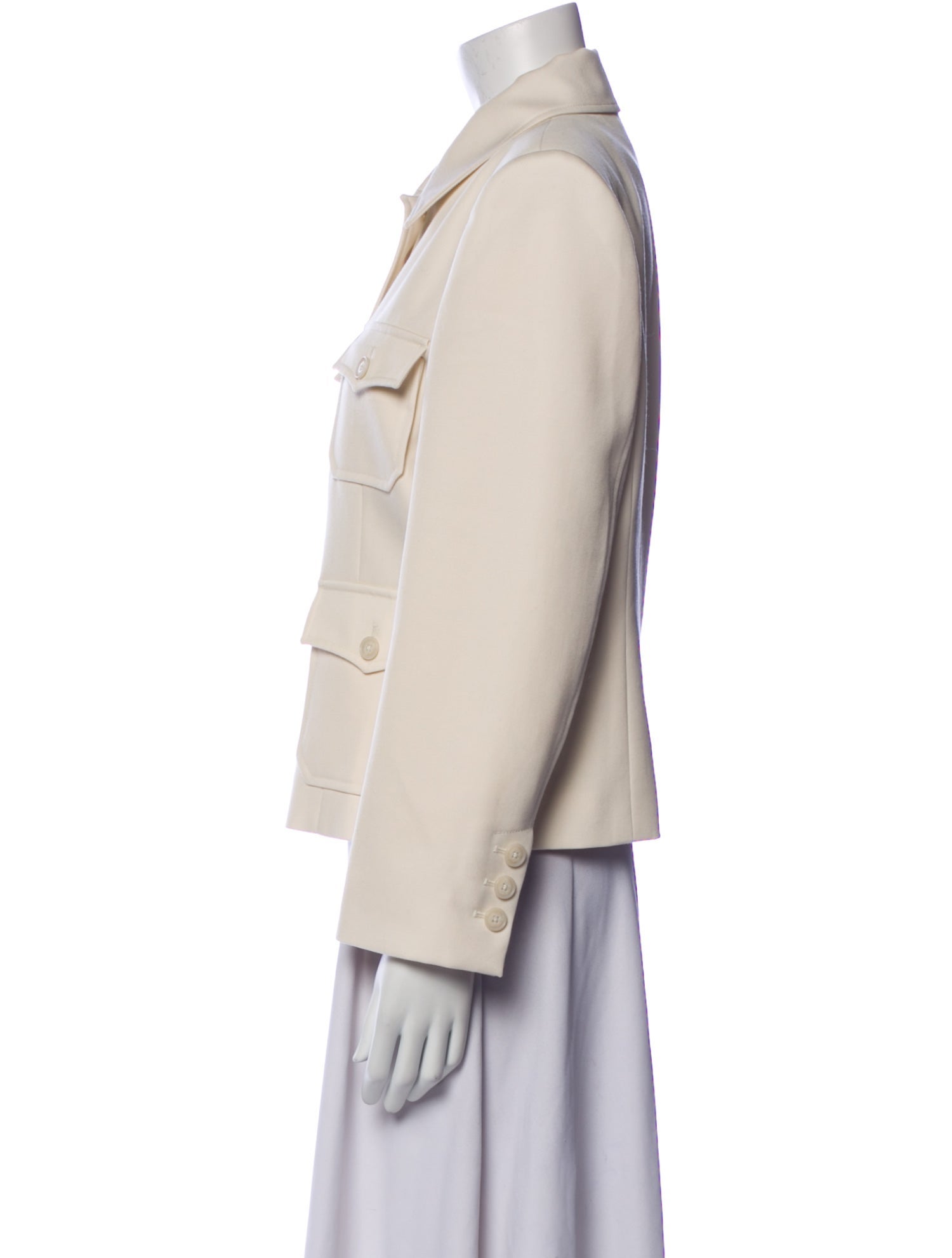 Nili Lotan Virgin Wool Utility Jacket