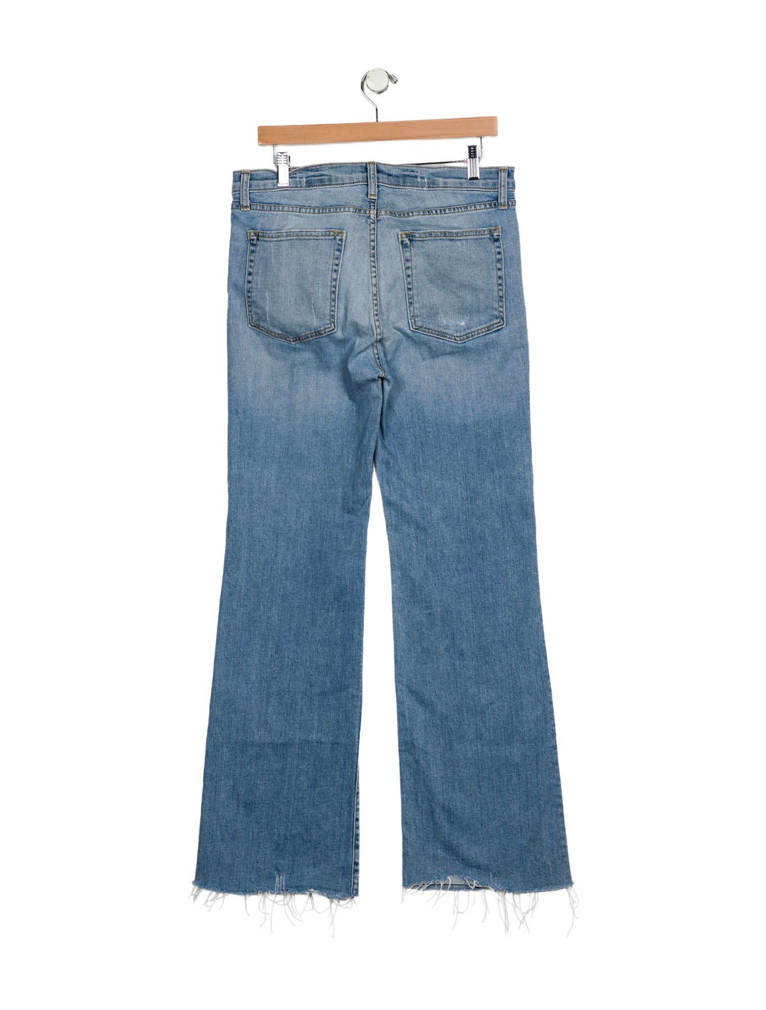 Nili Lotan Mid-Rise Wide Leg Jeans