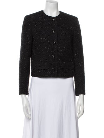 Nili Lotan Tweed Pattern Evening Jacket