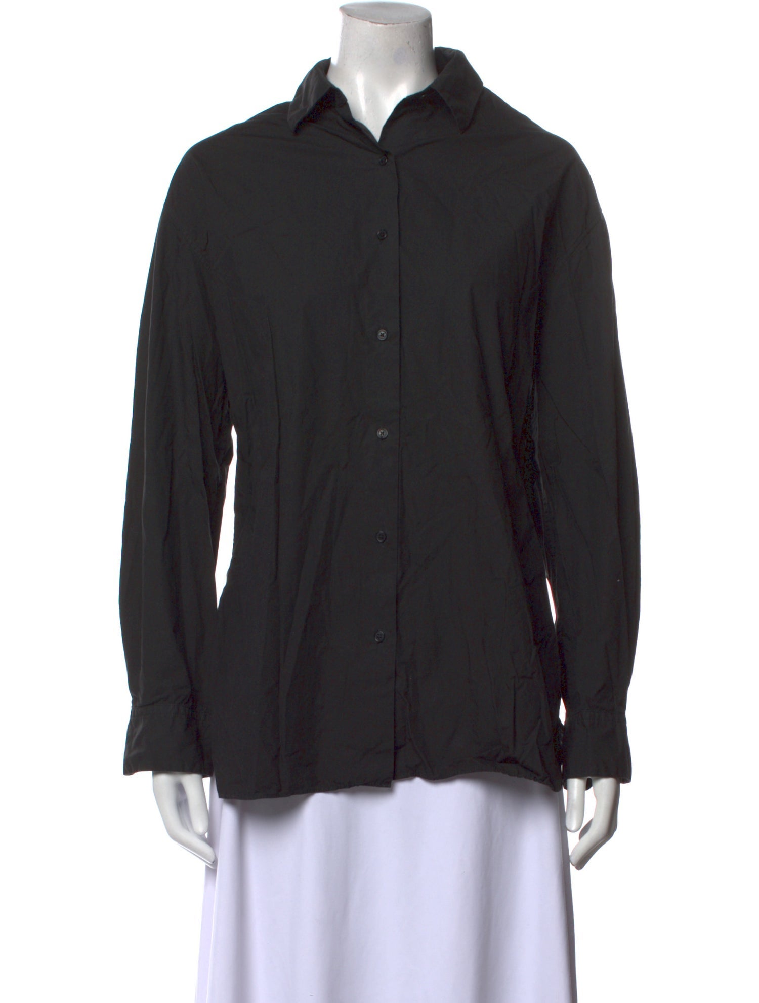 Nili Lotan Long Sleeve Button-Up Top