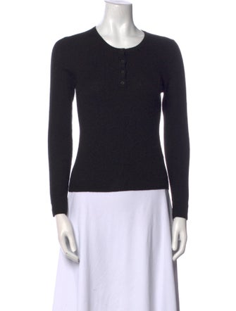 Nili Lotan Wool Scoop Neck Sweater