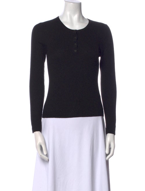 Nili Lotan Wool Scoop Neck Sweater