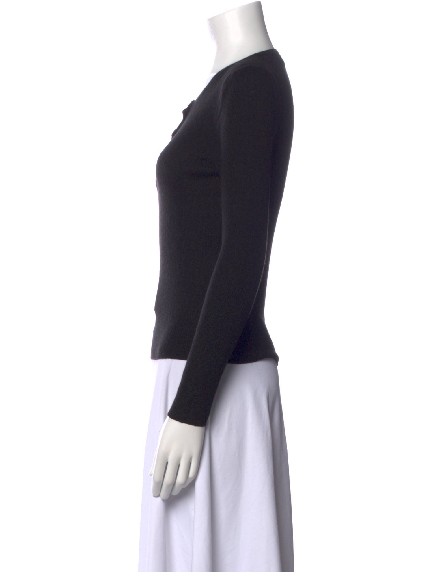 Nili Lotan Wool Scoop Neck Sweater