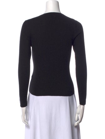Nili Lotan Wool Scoop Neck Sweater