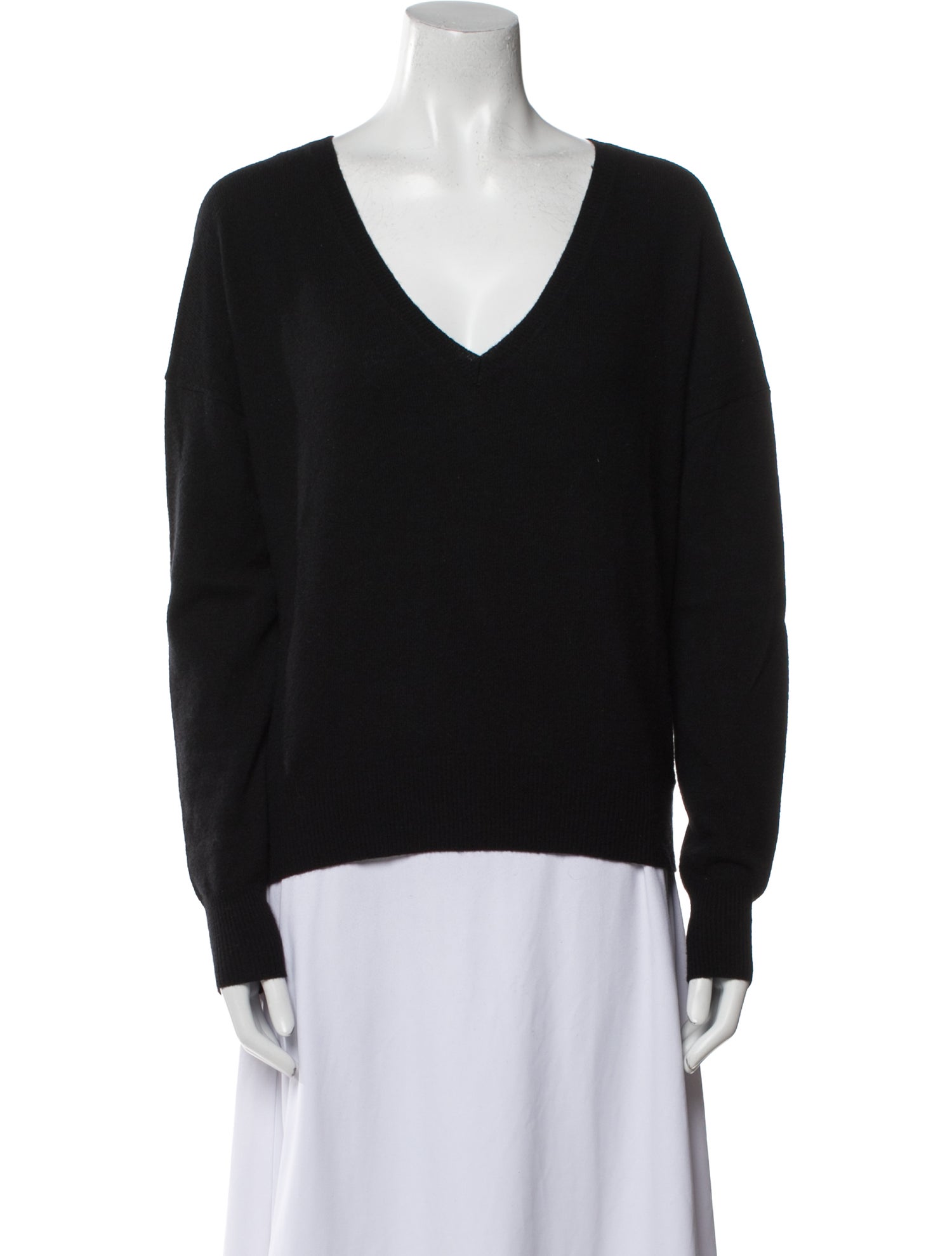 Nili Lotan Cashmere V-Neck Sweater