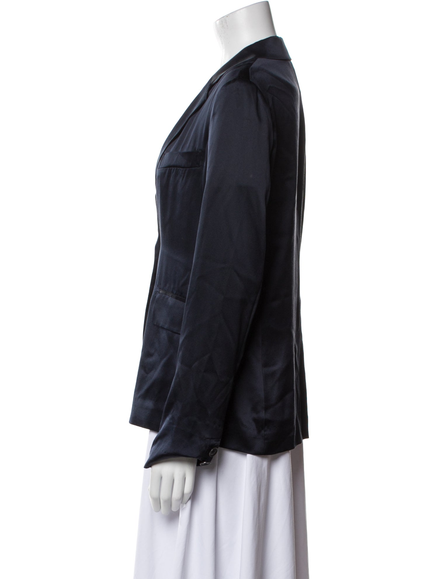 Nili Lotan Silk Blazer