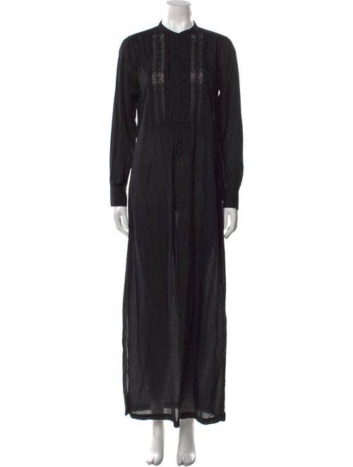 Nili Lotan Crew Neck Long Dress