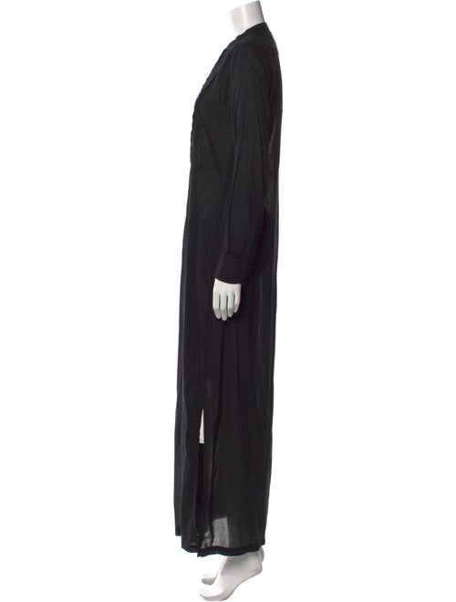 Nili Lotan Crew Neck Long Dress