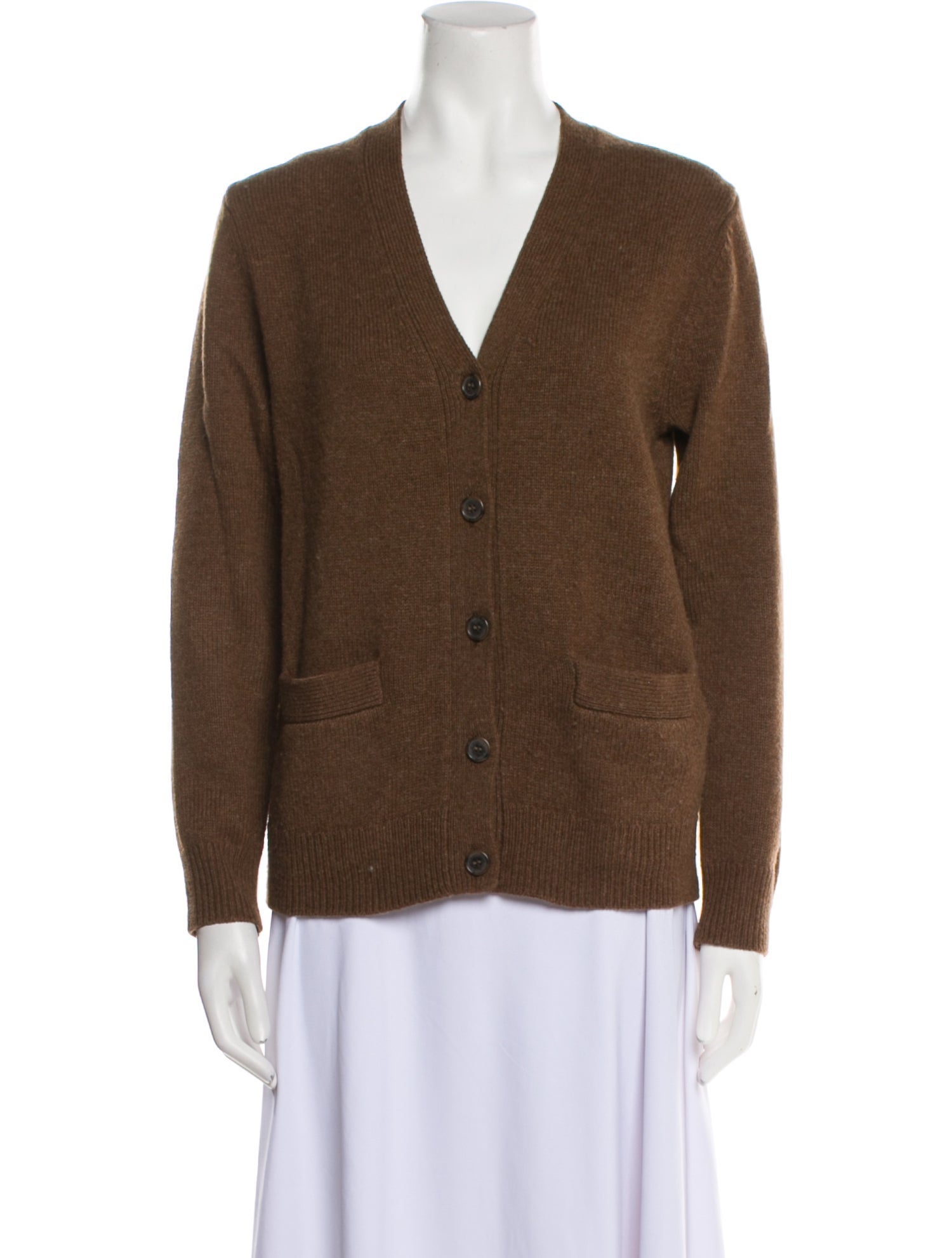 Nili Lotan Merino Wool V-Neck Sweater