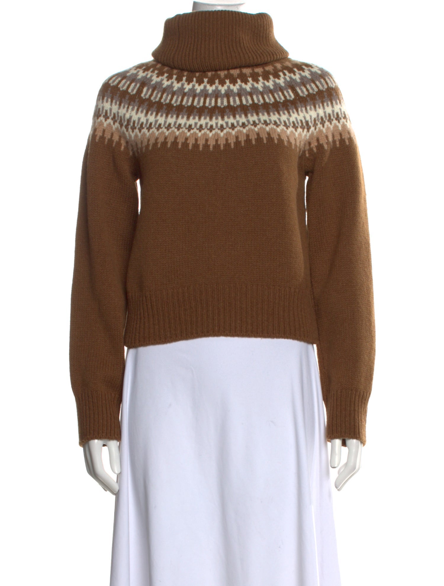 Nili Lotan Wool Printed Sweater