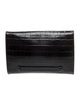 Nili Lotan Embossed Leather Clutch