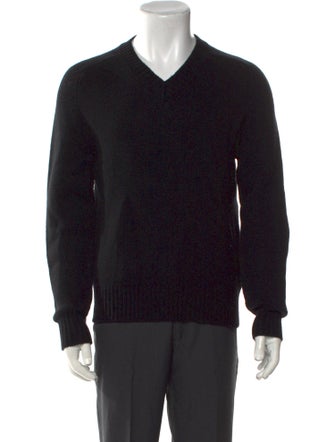 Nili Lotan Lambswool V-Neck Pullover