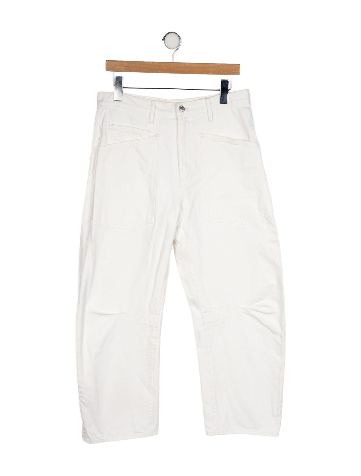 Nili Lotan High-Rise Wide Leg Jeans