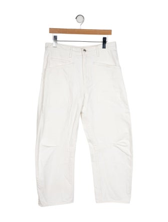 Nili Lotan High-Rise Wide Leg Jeans