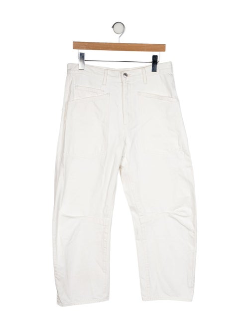 Nili Lotan High-Rise Wide Leg Jeans