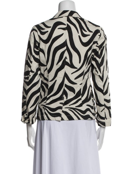 Nili Lotan Animal Print Blazer