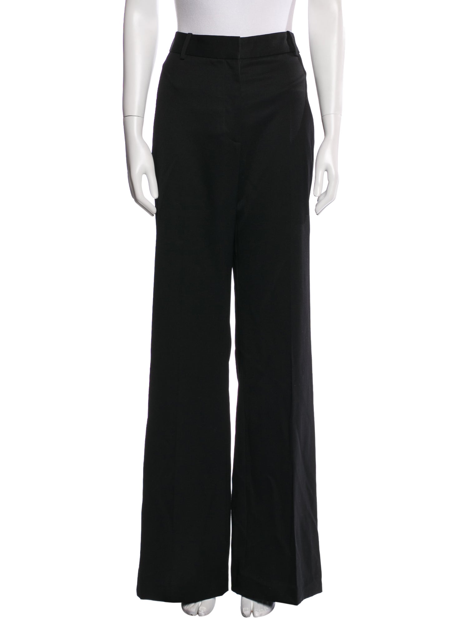 Nili Lotan Virgin Wool Wide Leg Pants