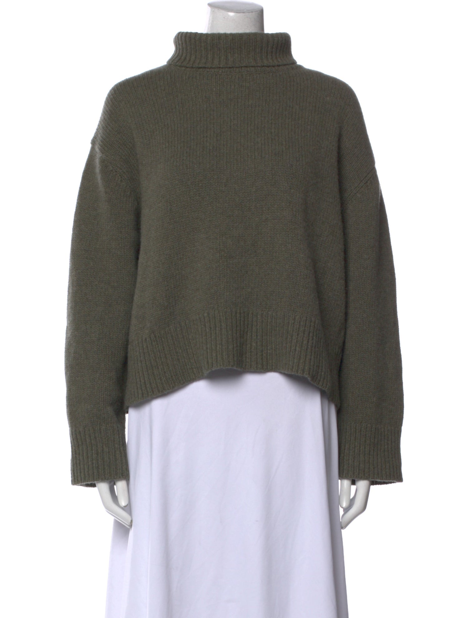 Nili Lotan Lambswool Turtleneck Sweater