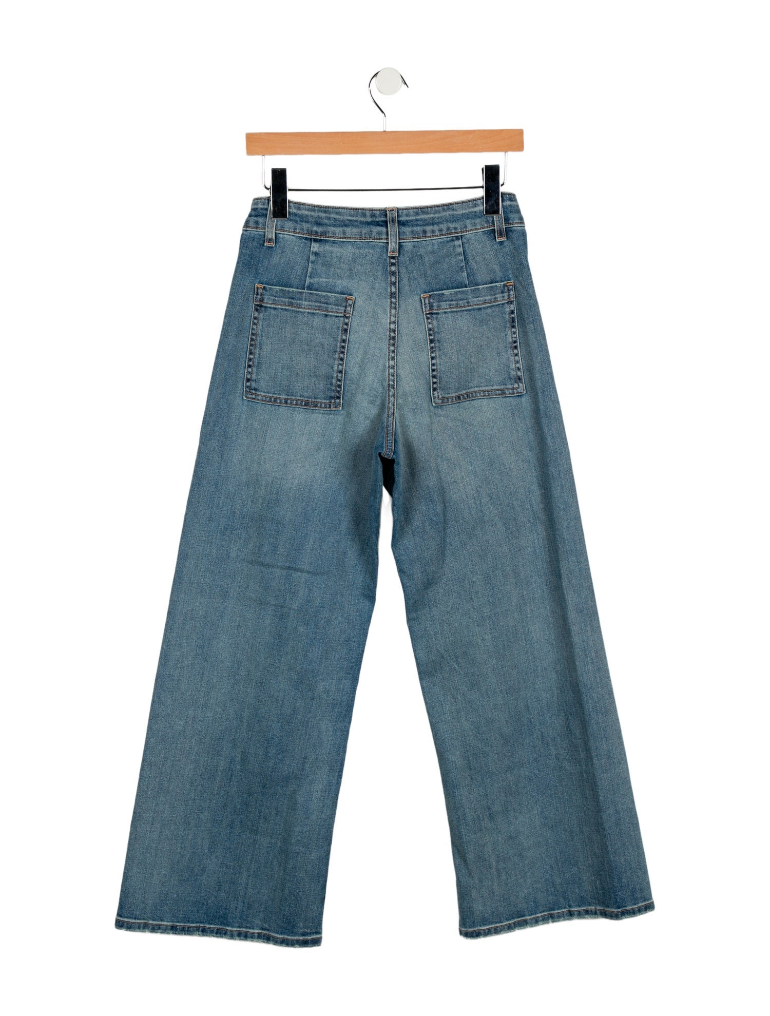 Nili Lotan High-Rise Wide Leg Jeans