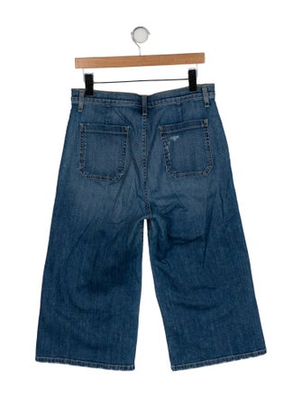 Nili Lotan High-Rise Wide Leg Jeans