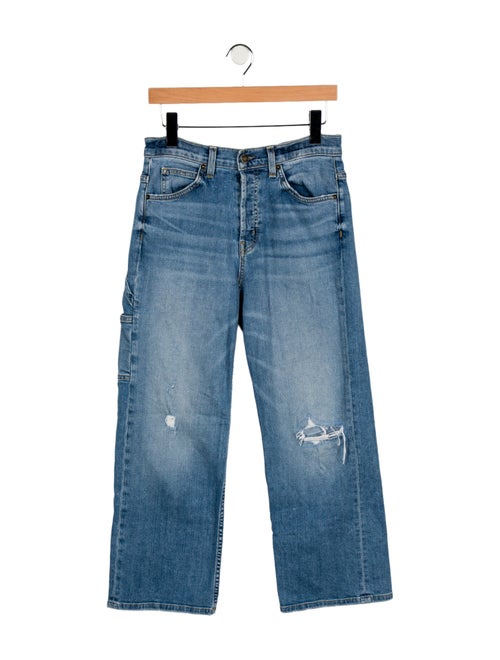 Nili Lotan High-Rise Wide Leg Jeans