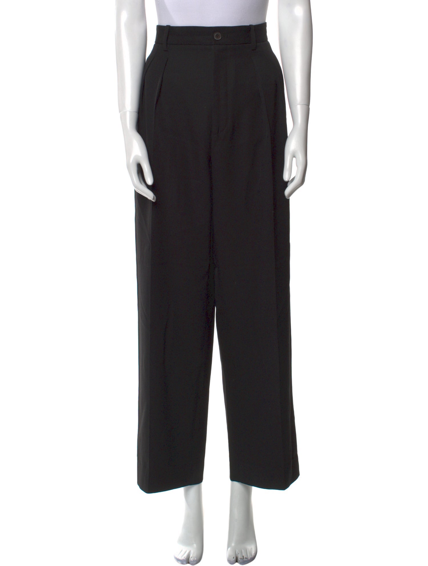 Nili Lotan Virgin Wool Wide Leg Pants