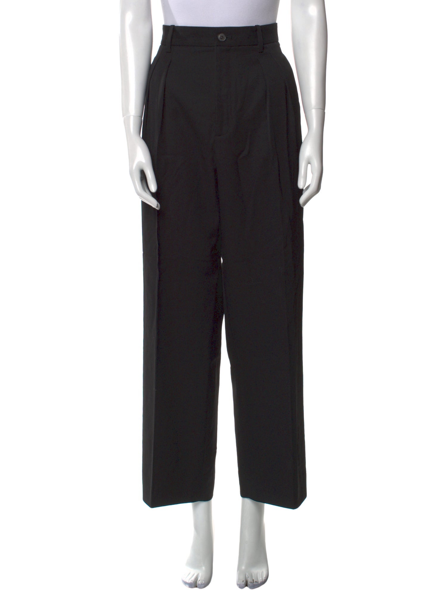 Nili Lotan Virgin Wool Wide Leg Pants