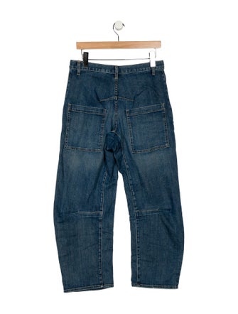 Nili Lotan High-Rise Wide Leg Jeans