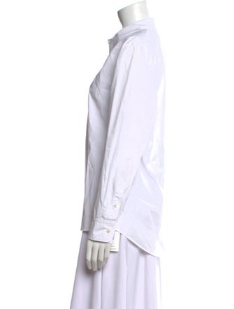 Nili Lotan Long Sleeve Button-Up Top