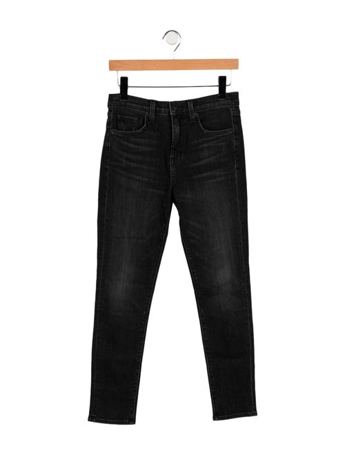 Nili Lotan Mid-Rise Skinny Leg Jeans