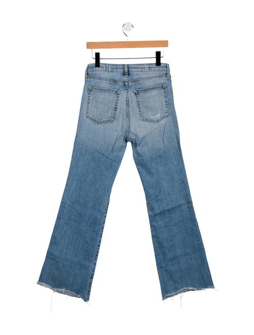 Nili Lotan Mid-Rise Wide Leg Jeans